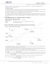 TDC-GP1 Datasheet Pagina 19