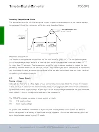 TDC-GP2 T&R 1K Datasheet Page 15