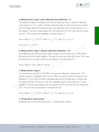 TDC-GP2 T&R 1K Datasheet Page 22