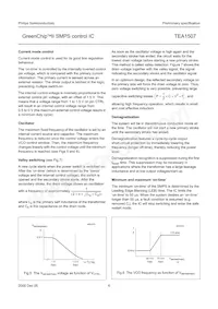TEA1507P/N1 Datasheet Page 6