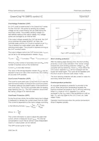 TEA1507P/N1 Datasheet Page 8