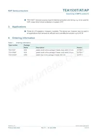 TEA1530AT/N2/DG Datasheet Page 2