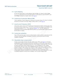 TEA1530AT/N2/DG Datasheet Page 7