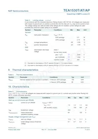 TEA1530AT/N2/DG Datasheet Page 11