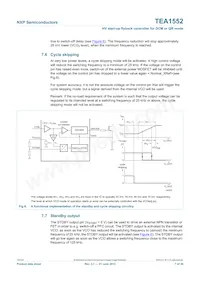 TEA1552T/N1 Datenblatt Seite 7