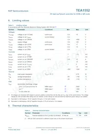 TEA1552T/N1 Datasheet Page 13