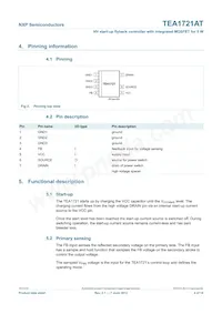 TEA1721AT/N1 Datasheet Page 4