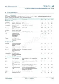 TEA1721AT/N1 Datasheet Page 8
