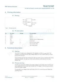 TEA1721BT/N1 Datasheet Page 4