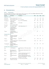 TEA1721BT/N1 Datasheet Page 8