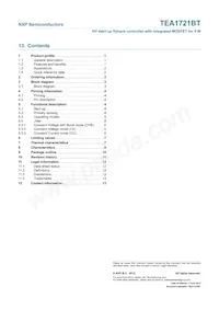 TEA1721BT/N1 Datasheet Page 14