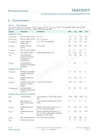 TEA1721FT/N1 Datasheet Page 8