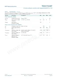 TEA1723AT/N1 Datasheet Page 9