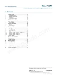 TEA1723AT/N1 Datasheet Pagina 14