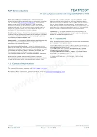 TEA1723DT/N1 Datasheet Page 13