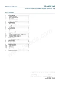 TEA1723DT/N1 Datasheet Pagina 14