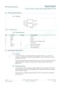 TEA1723FT/N1 Datasheet Page 4
