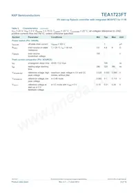 TEA1723FT/N1 Datasheet Page 9