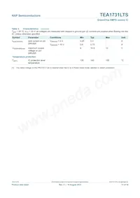 TEA1731LTS/1 Datasheet Page 13