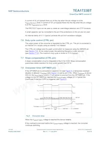 TEA1733BT/N2 Datasheet Page 6