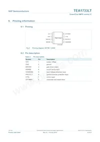 TEA1733LT/N2 Datasheet Page 4