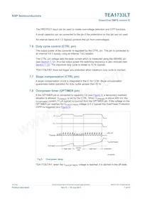 TEA1733LT/N2數據表 頁面 7