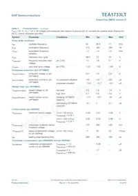 TEA1733LT/N2 Datasheet Pagina 13