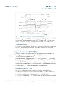 TEA1733P/N1數據表 頁面 6