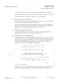 TEA1733P/N1 Datasheet Page 7