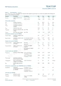 TEA1733P/N1 Datenblatt Seite 13