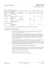 TEA1733P/N1 Datasheet Page 14