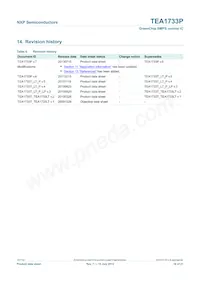 TEA1733P/N1 Datasheet Page 18