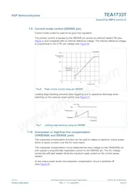 TEA1733T/N1 Datasheet Pagina 8