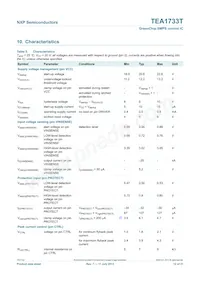 TEA1733T/N1 Datasheet Pagina 12