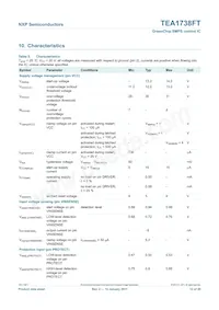 TEA1738FT/N1數據表 頁面 12