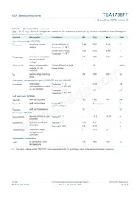 TEA1738FT/N1 Datasheet Pagina 14