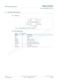 TEA1738GT/N1 Datasheet Page 4