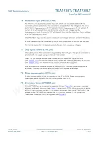 TEA1738LT/N1 Datasheet Page 7
