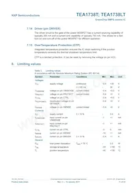 TEA1738LT/N1數據表 頁面 11