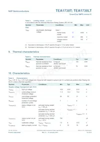 TEA1738LT/N1 Datasheet Page 12