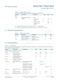 TEA1738LT/N1 Datasheet Pagina 12