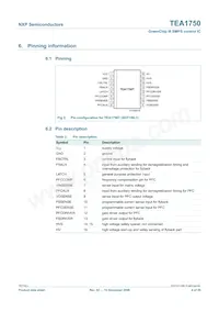 TEA1750T/N1數據表 頁面 4