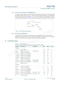 TEA1750T/N1 Datasheet Page 18