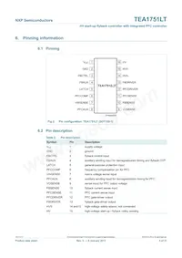 TEA1751LT/N1 Datasheet Page 5
