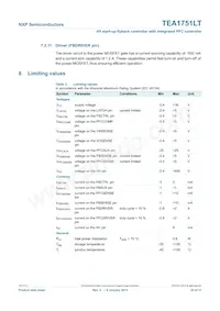 TEA1751LT/N1 Datasheet Page 20