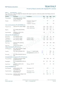 TEA1751LT/N1 Datasheet Pagina 23