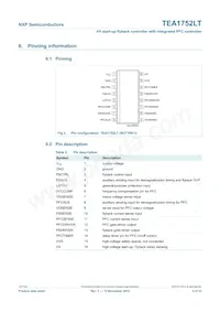 TEA1752LT/N1 Datasheet Page 5