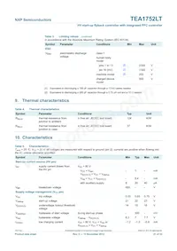 TEA1752LT/N1 Datasheet Page 21