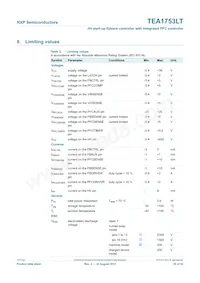 TEA1753LT/N1 Datasheet Page 20