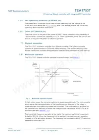 TEA1753T/N1 Datasheet Pagina 13